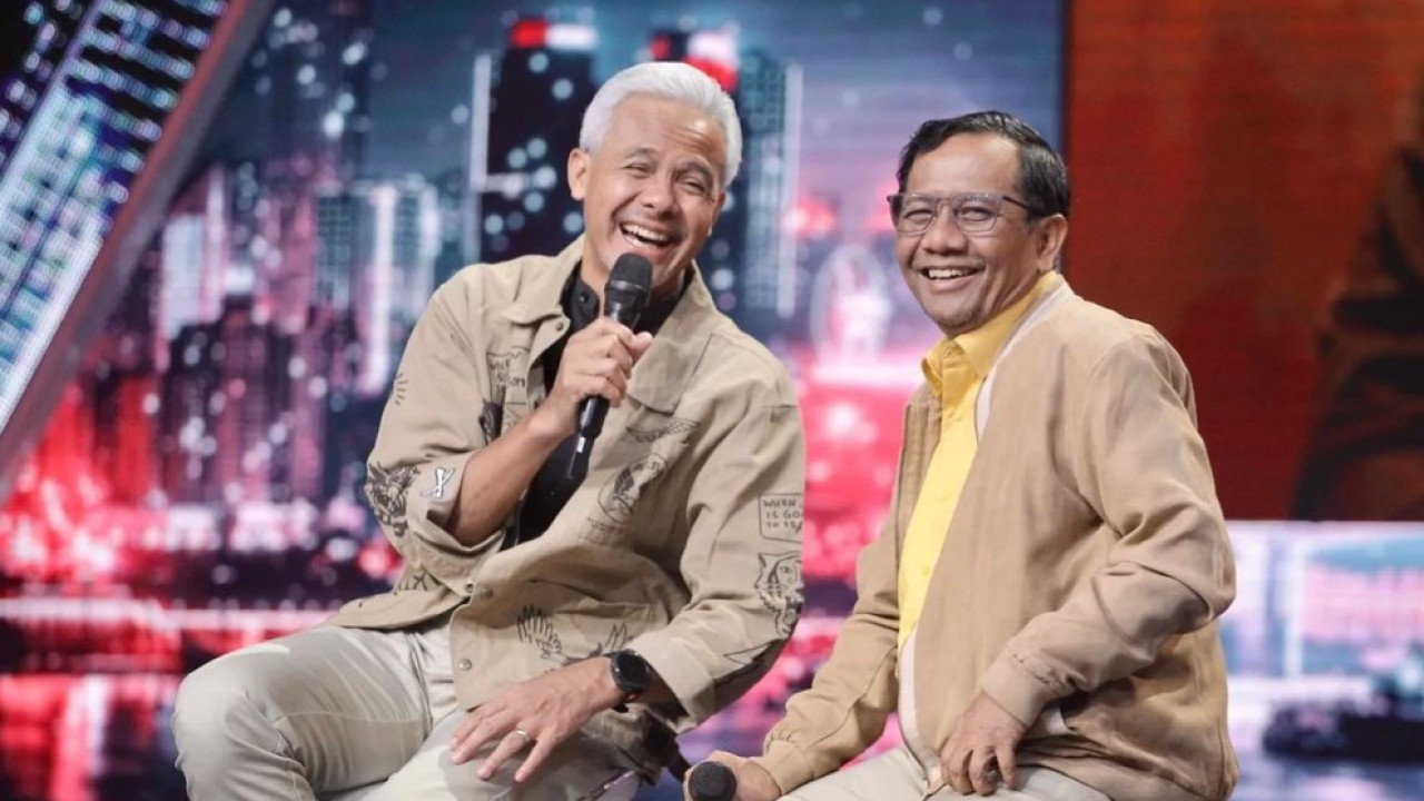 Mahfud MD dan Ganjar Pranowo/Instagram