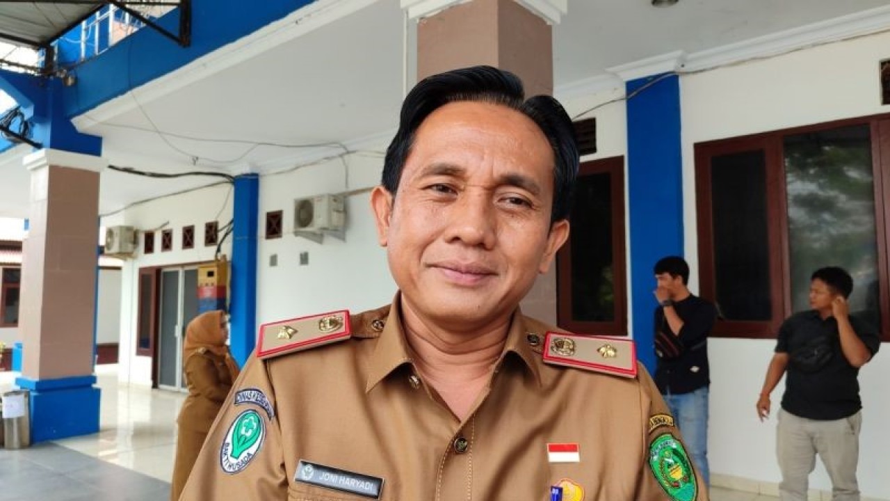 Plt Kepala Dinkes Kota Bengkulu Joni Haryadi Thabrani. ANTARA/Anggi Mayasari