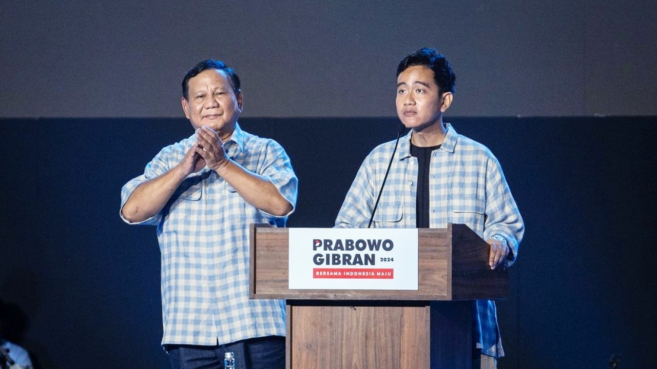 Prabowo dan Gibran/Instagram