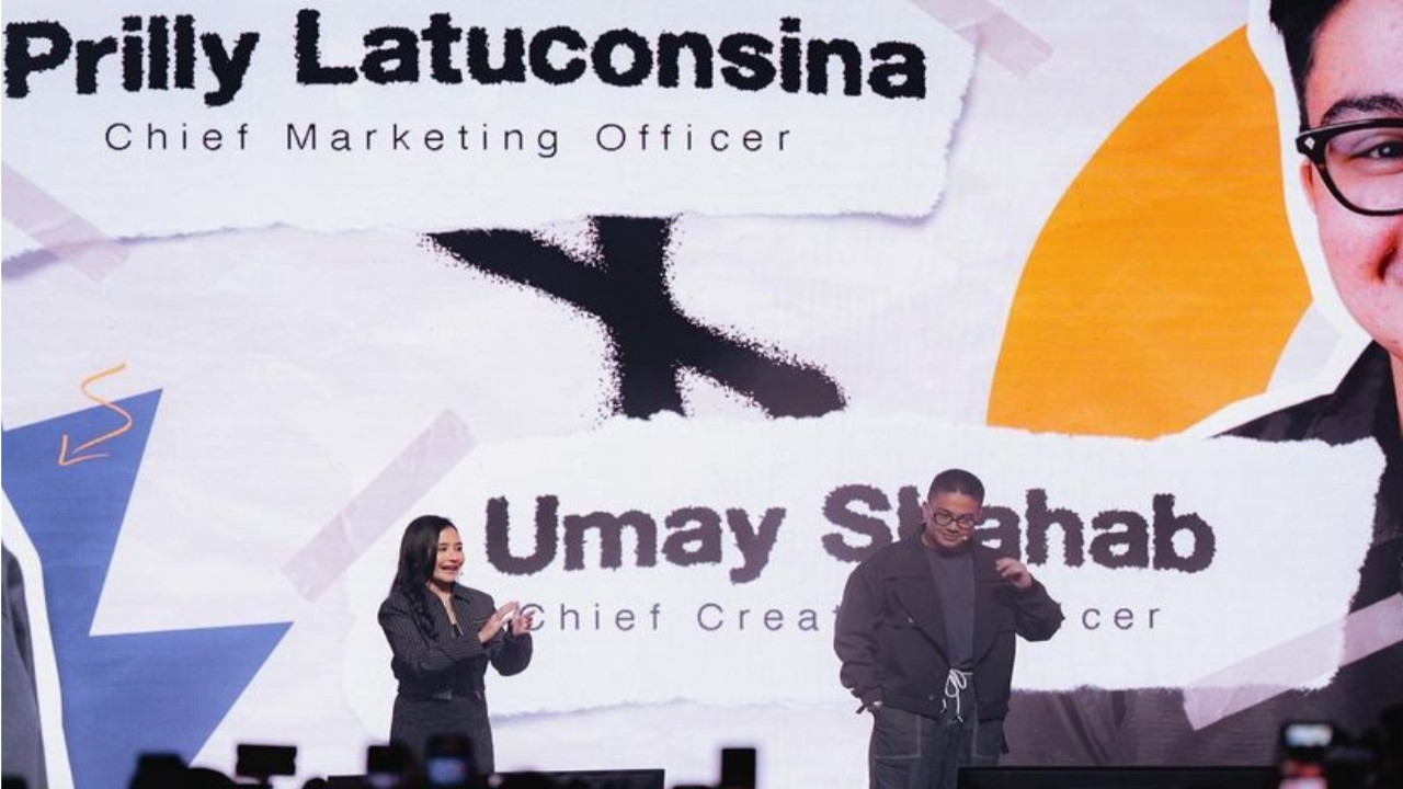Prilly Latuconsina dan Umay Shahab. (Foto: Instagram @prillylatuconsina96)