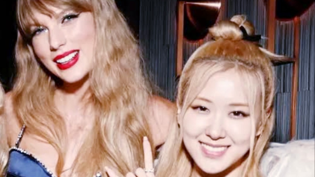 Rose BLACKPINK dan Taylor Swift/net
