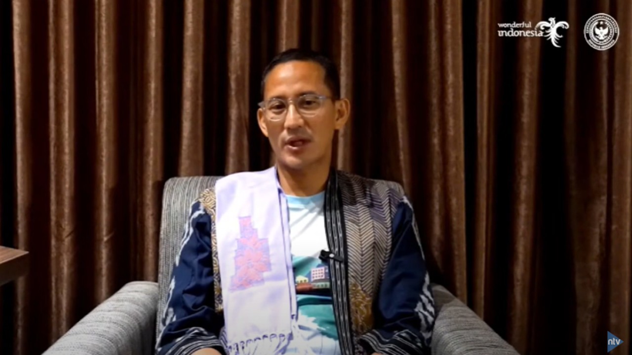 Menteri Pariwisata dan Ekonomi Kreatif (Menparekraf) Sandiaga Uno.