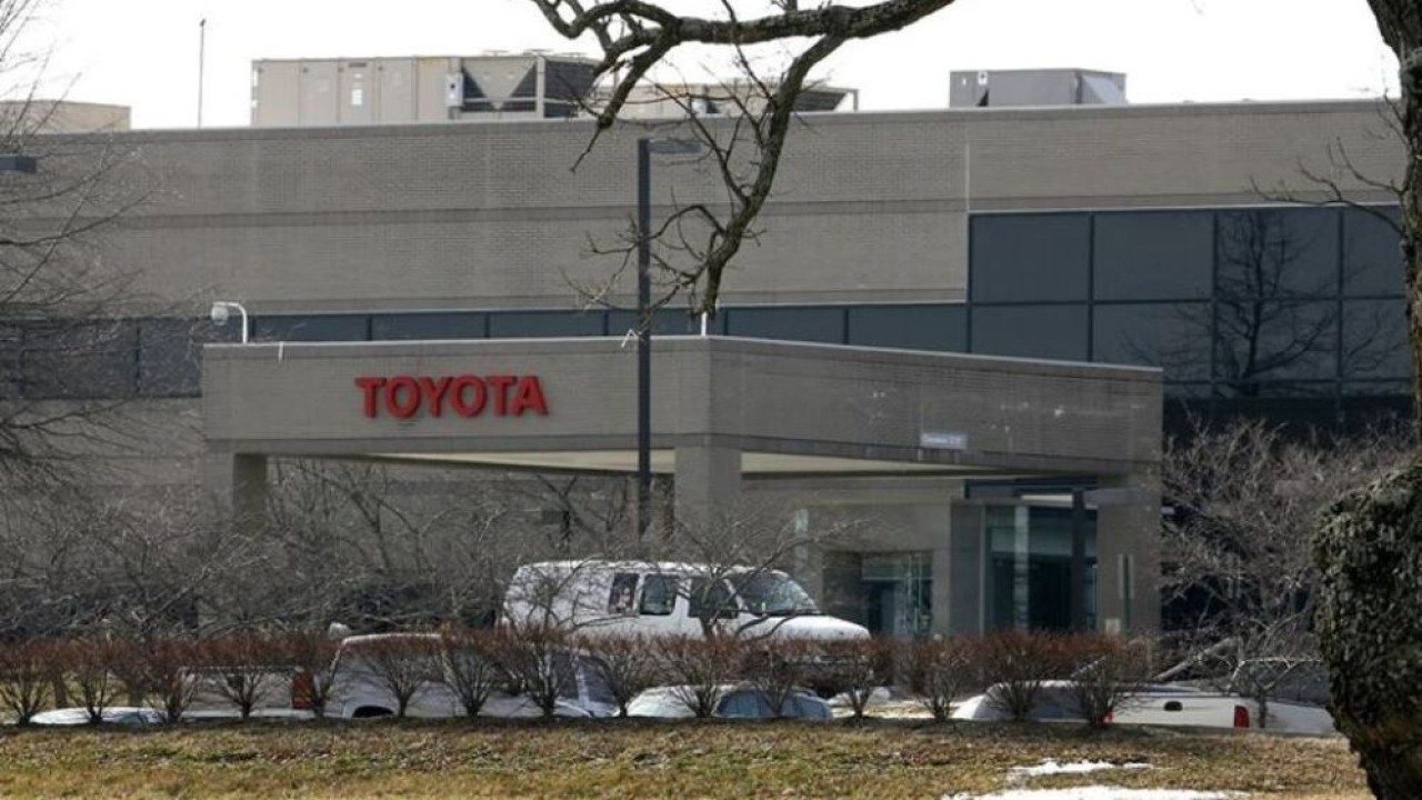 Pabrik Manufaktur Toyota Motor, yang memproduksi Camry, Avalon dan Venza, terlihat di Georgetown, Kentucky, Amerika Serikat, pada 27 Januari 2010. (Foto: Dok/John Sommers II/Reuters)