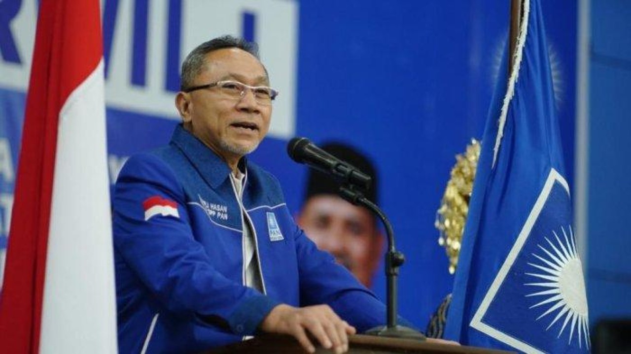 Ketum PAN Zulkifli Hasan (Zulhas). (Net)
