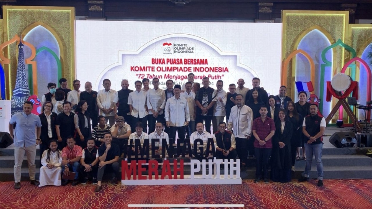 Acara buka puasa bersama Komite Olimpiade Indonesia