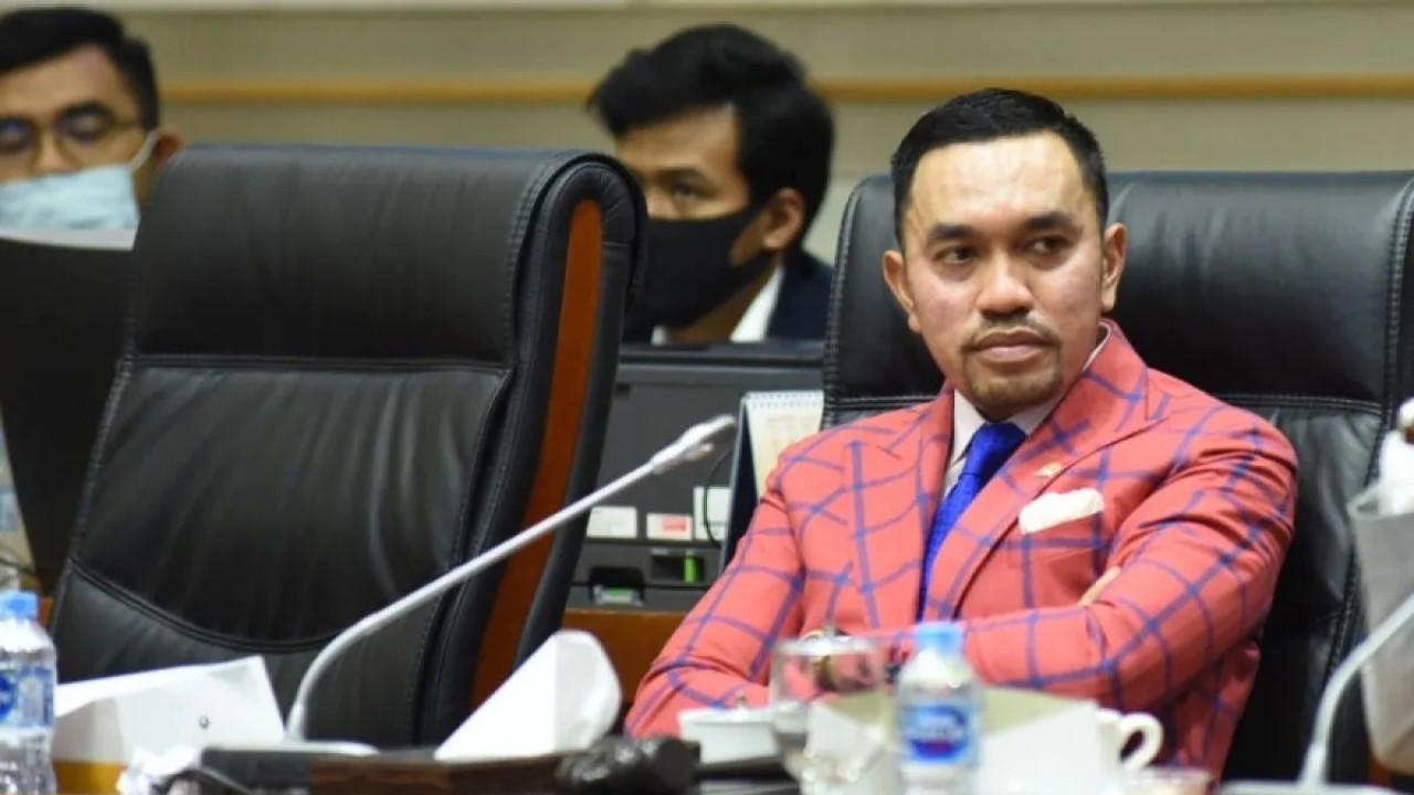 Wakil Ketua Komisi III DPR RI sekaligus Bendum Partai NasDem, Ahmad Sahroni. (Antara)