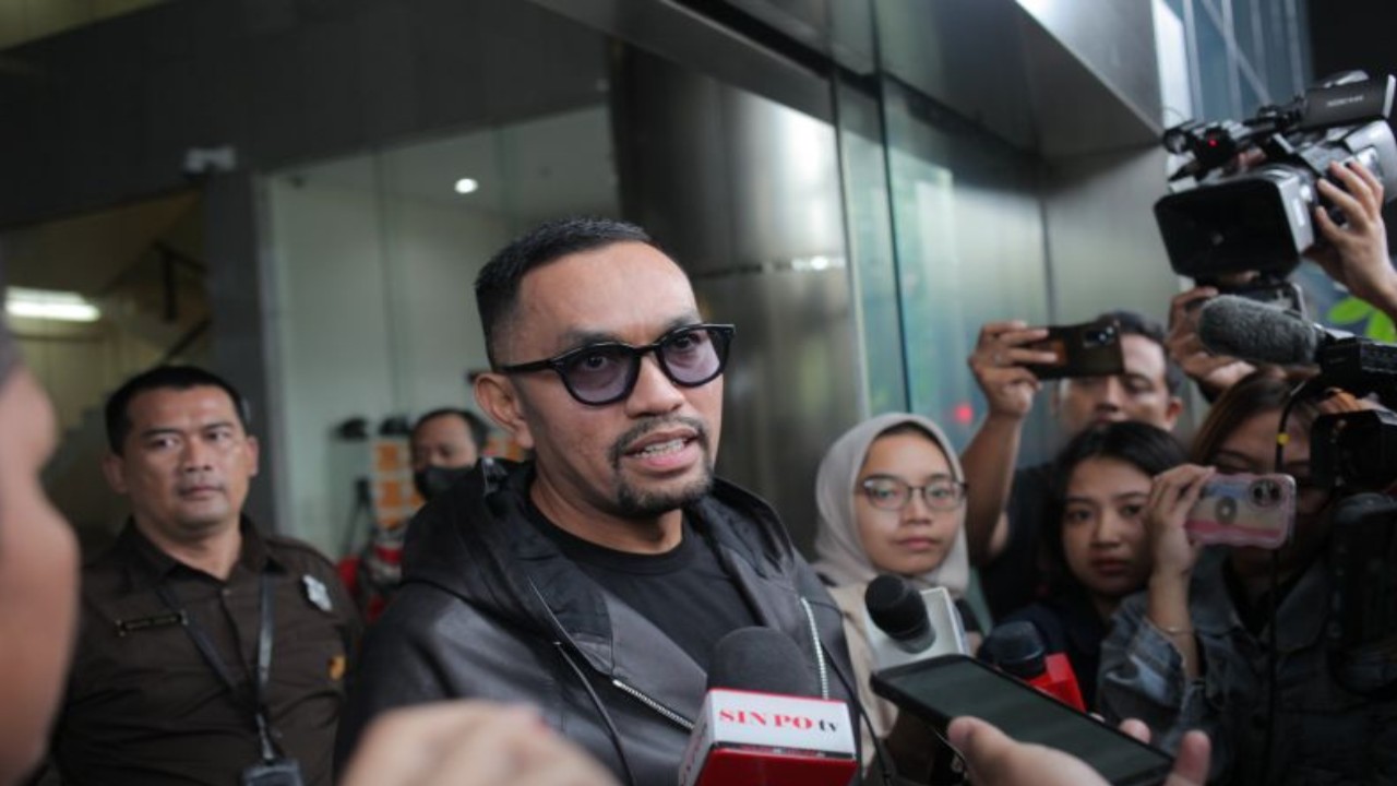 Wakil Ketua Komisi III DPR RI sekaligus Bendahara Umum Partai NasDem Ahmad Sahroni penuhi panggilan KPK sebagai saksi kasus dugaan TPPU mantan Menteri Pertanian Syahrul Yasin Limpo, di Gedung Merah Putih KPK, Jakarta Selatan. (Foto: ANTARA/Fianda Sjofjan Rassat)