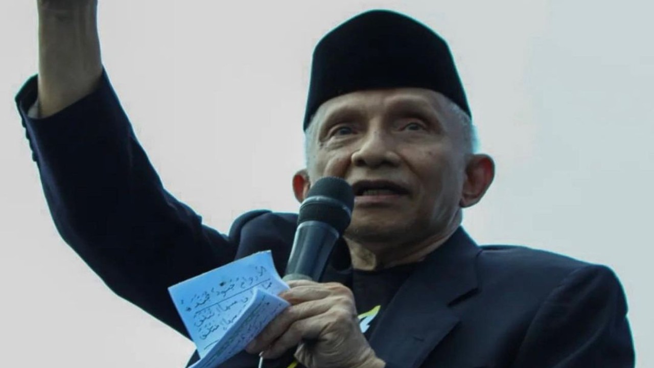 Amien Rais. Foto: Instagram/@amienraisofficial