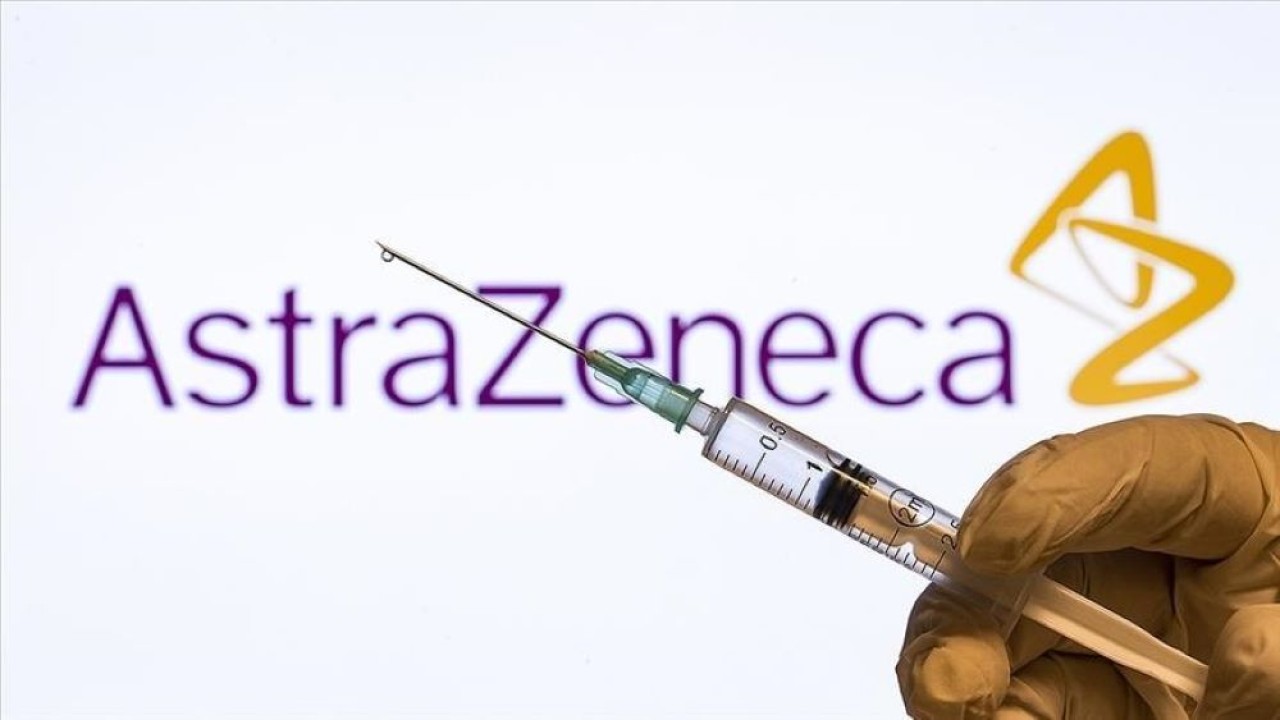 Ilustrasi. AstraZeneca. (Foto: Anadolu Agency)