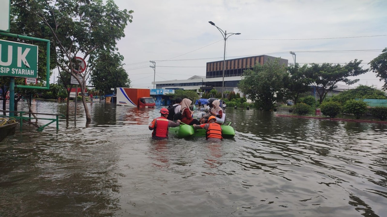Kota Semarang dan beberapa wilayah di Jawa Tengah dilanda banjir/ist