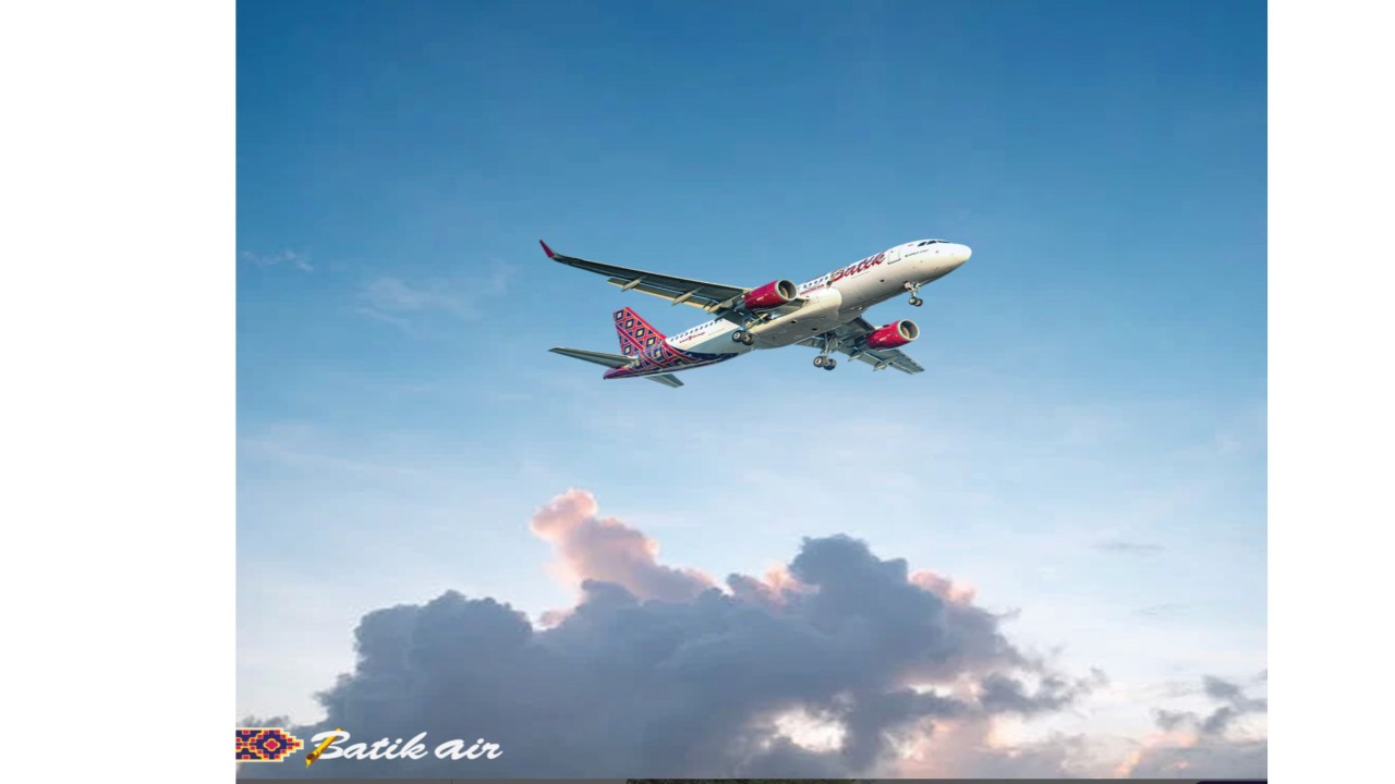Pesawat Batik Air (Sumber: Instagram @batikair