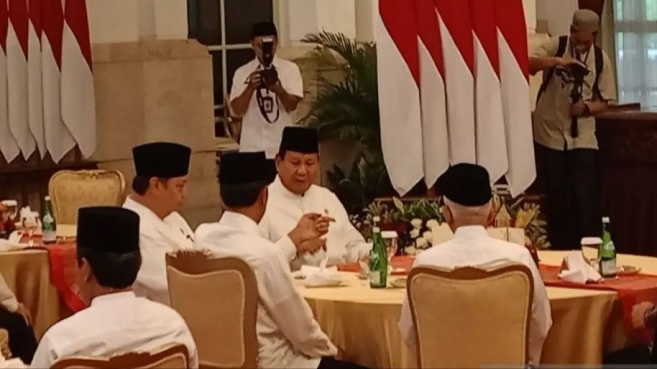 Bukber bersama Presiden Jokowi di Istana Negara. (Antara)