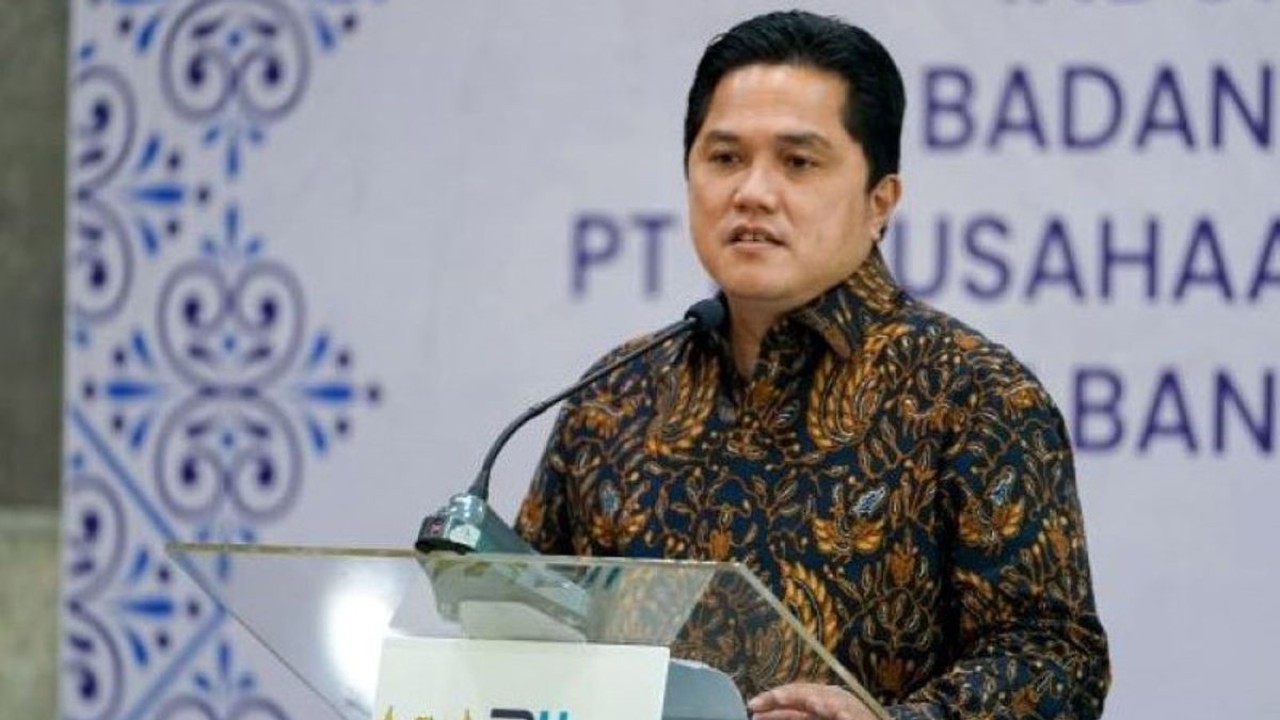 Menteri BUMN Erick Thohir/ist