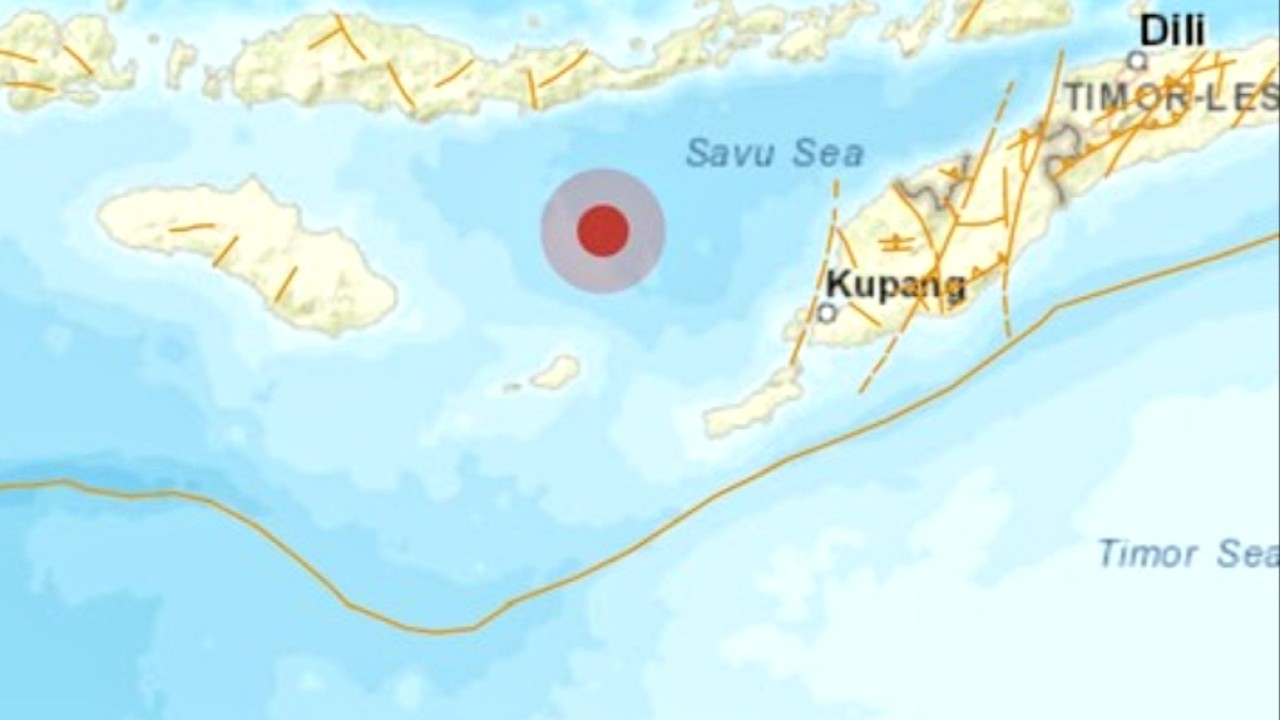 Ilustrasi gempa bumi/net