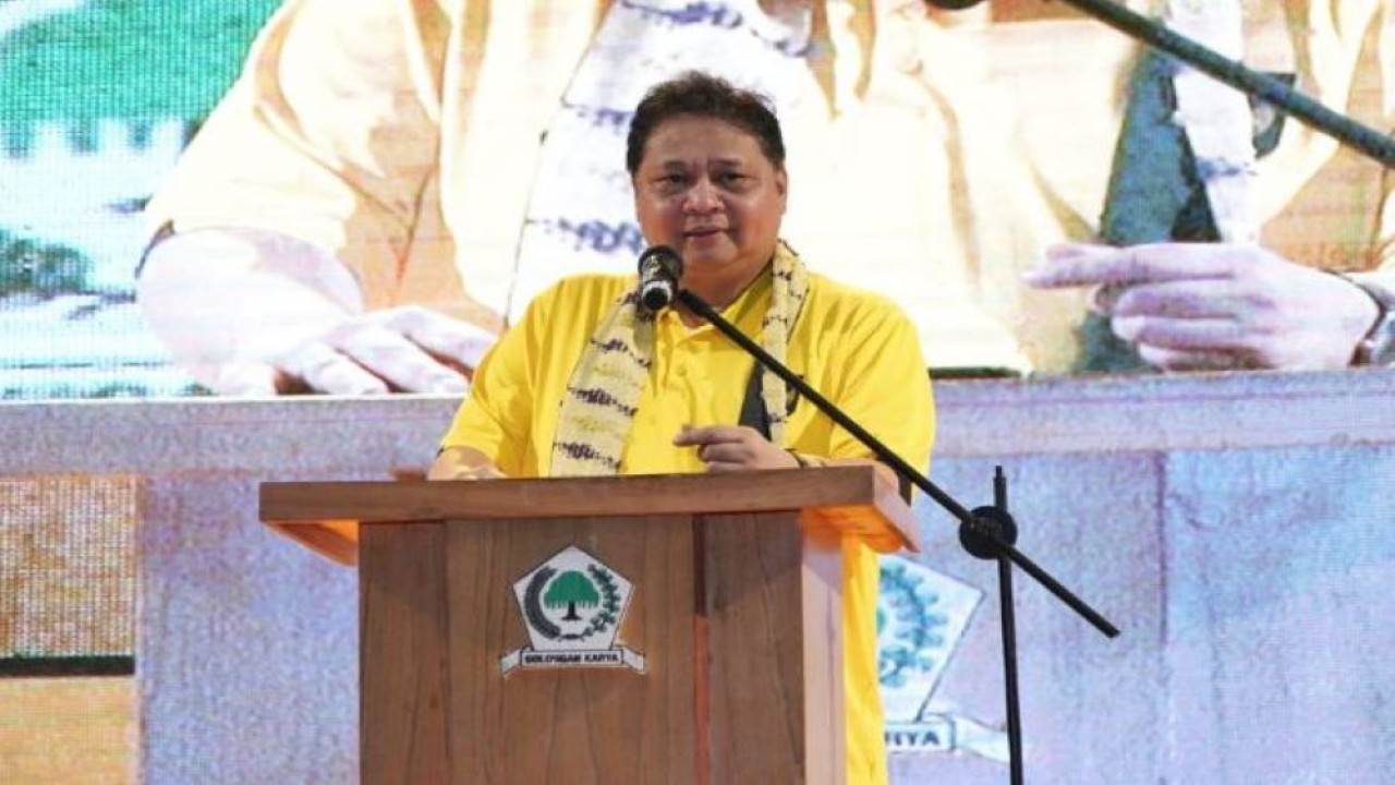 Ketua Umum Partai Golkar Airlangga Hartarto. (Foto: Instagram @airlanggahartarto_official)