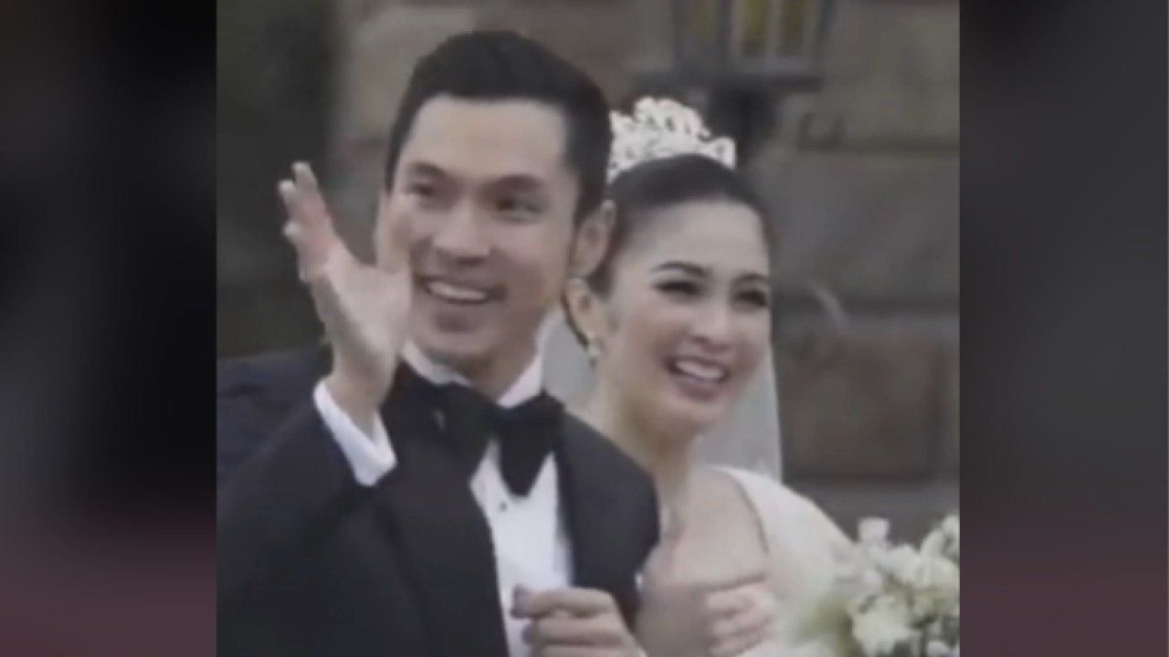Harvey Moeis  dan Sandra Dewi (TikTok @bridestory)