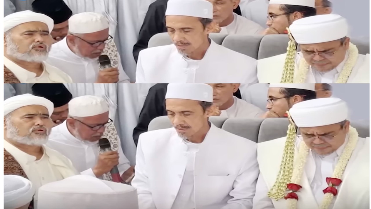 Habib Rizieq (Kanan) menikah lagi