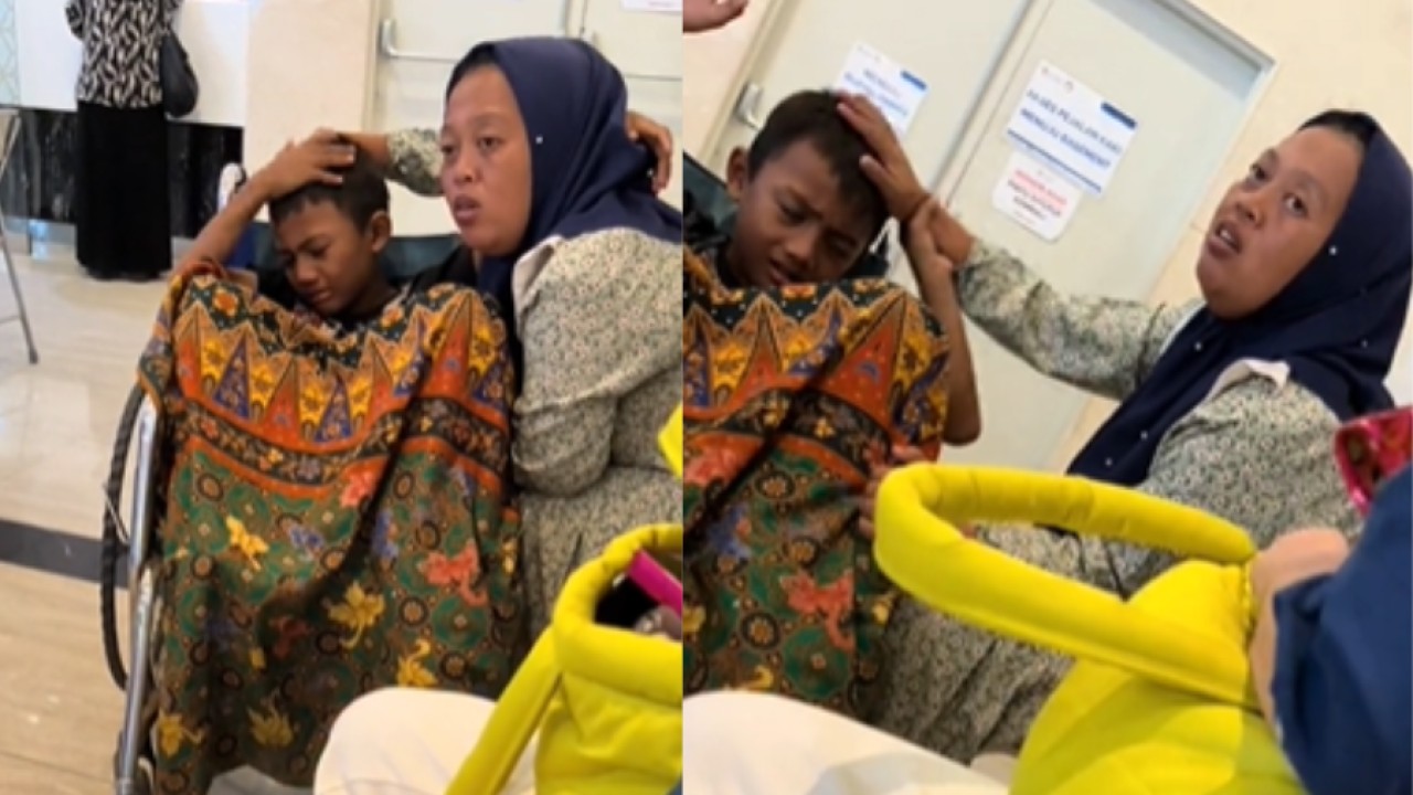 Ibu dan Anak Diduga Melakukan Penipuan di RS (TikTok @telimsartan)