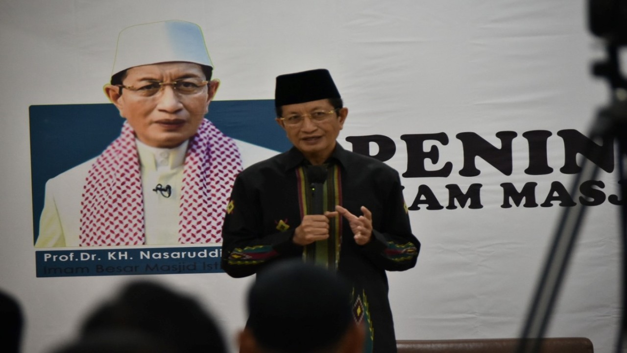 Imam Besar Masjid Istiqlal, Nasaruddin Umar/ist