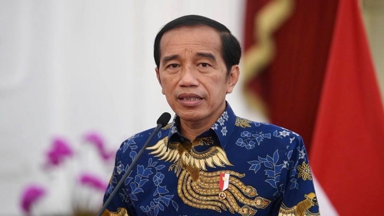 Presiden Joko Widodo. (BPMI Setpres)