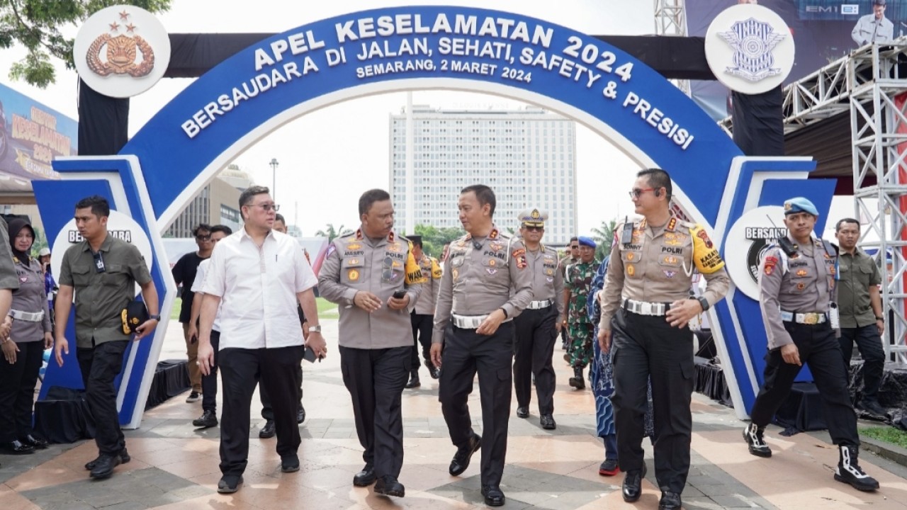 Kakorlantas gelar aksi keselamatan jalan/Istimewa