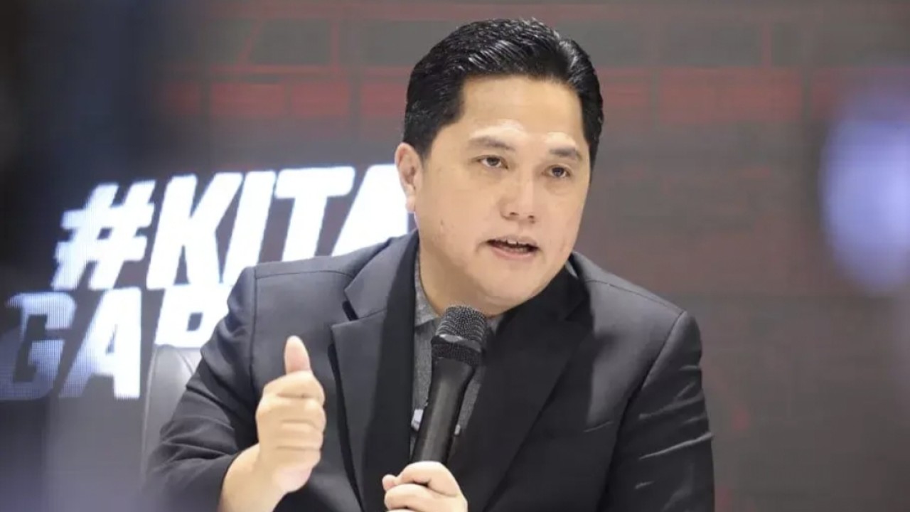 Ketua umum PSSI Erick Thohir