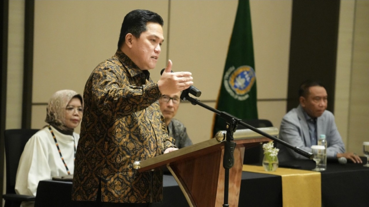 Ketua umum PSSI Erick Thohir