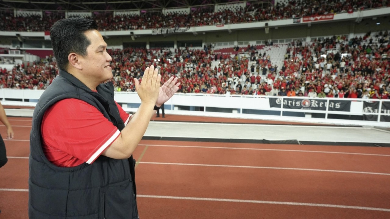 Ketua umum PSSI Erick Thohir