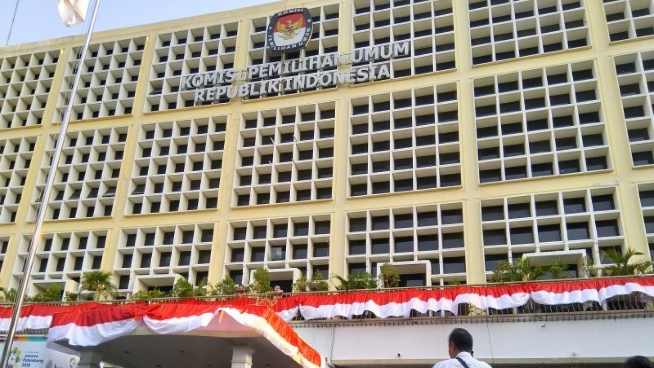 Gedung KPU RI. (Antara)
