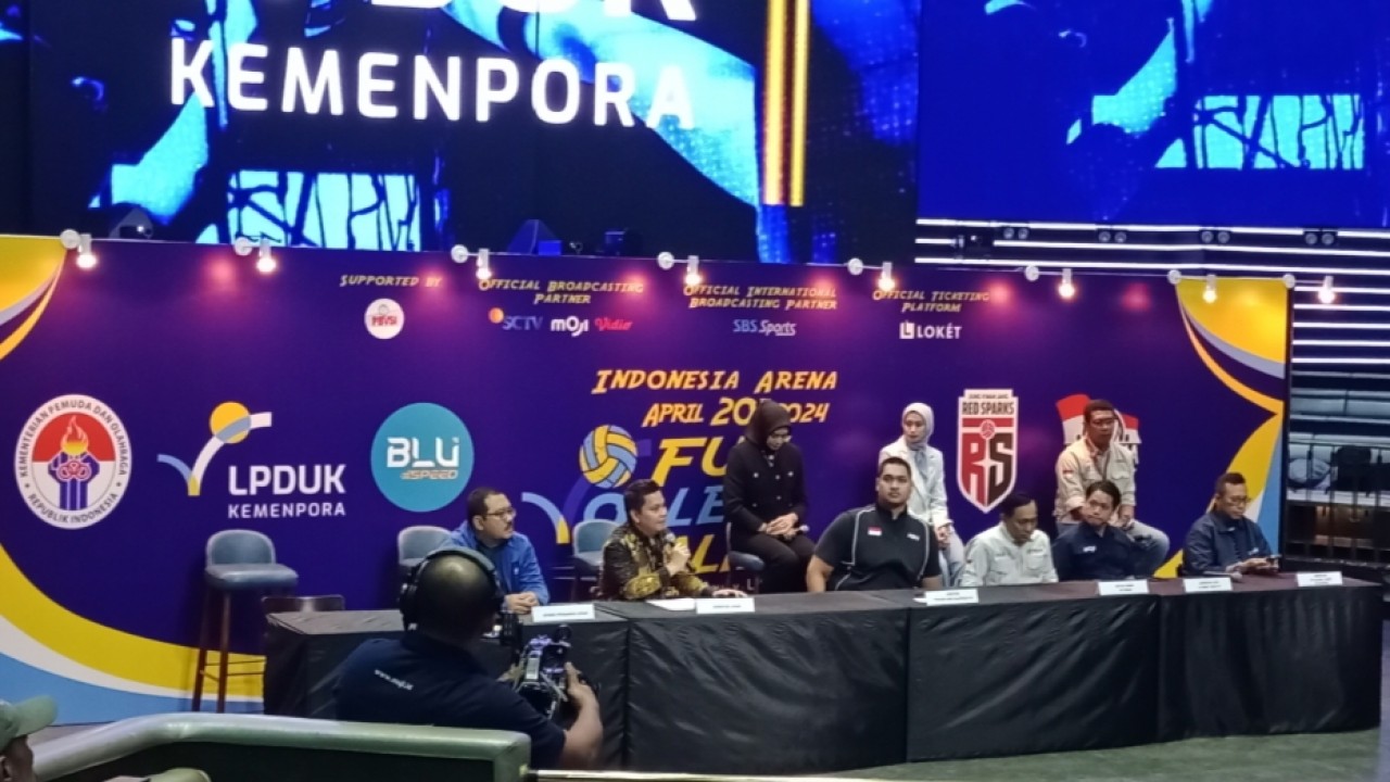 Laga Red Spark vs Indonesia All Star Bisa Majukan Industri Voli Tanah Air