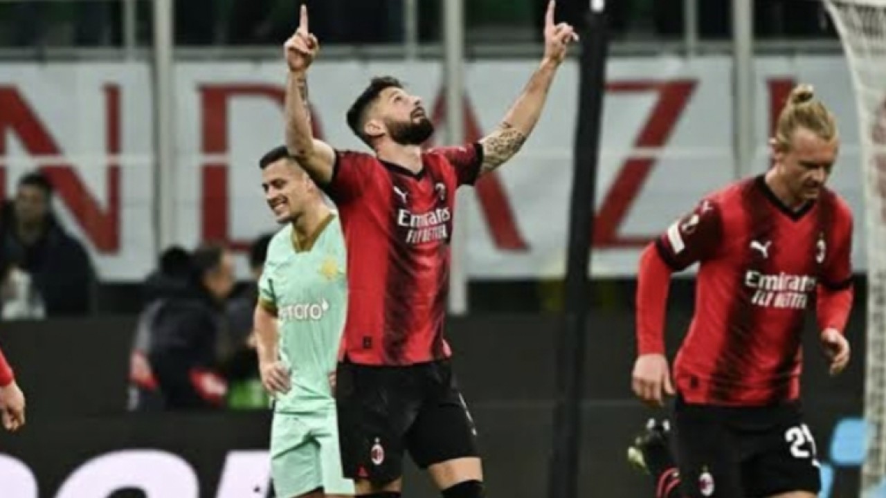 Laga Slavia Praha vs Milan di Liga Europa