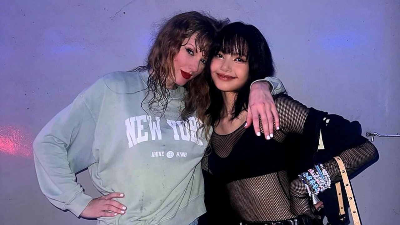 Lisa BLACKPINK dan Taylor Swift/Instagram