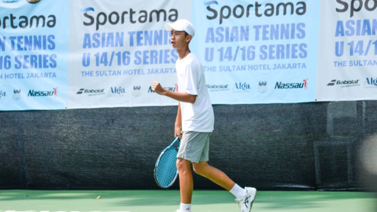 Petenis andalan Indonesia, Ethan Jake Frans