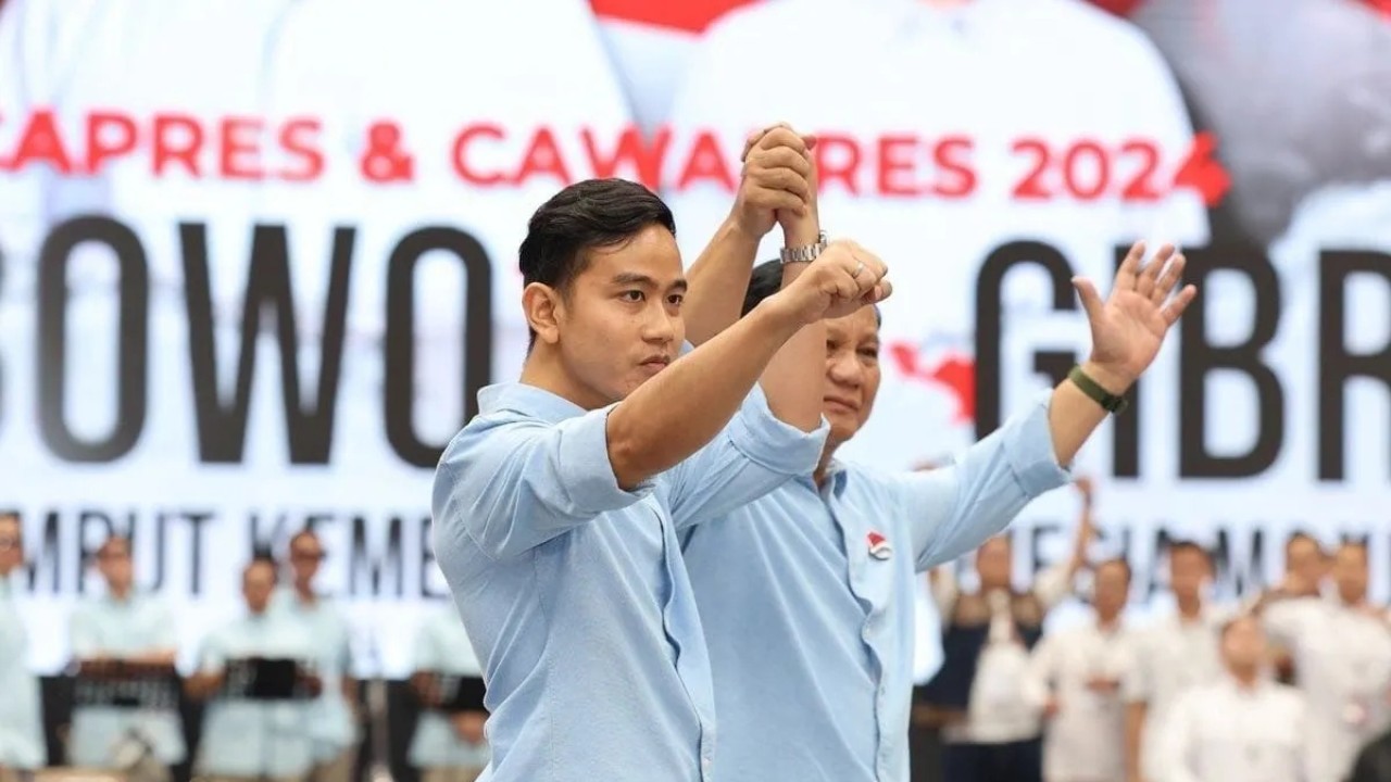 Prabowo-Gibran. (Antara)
