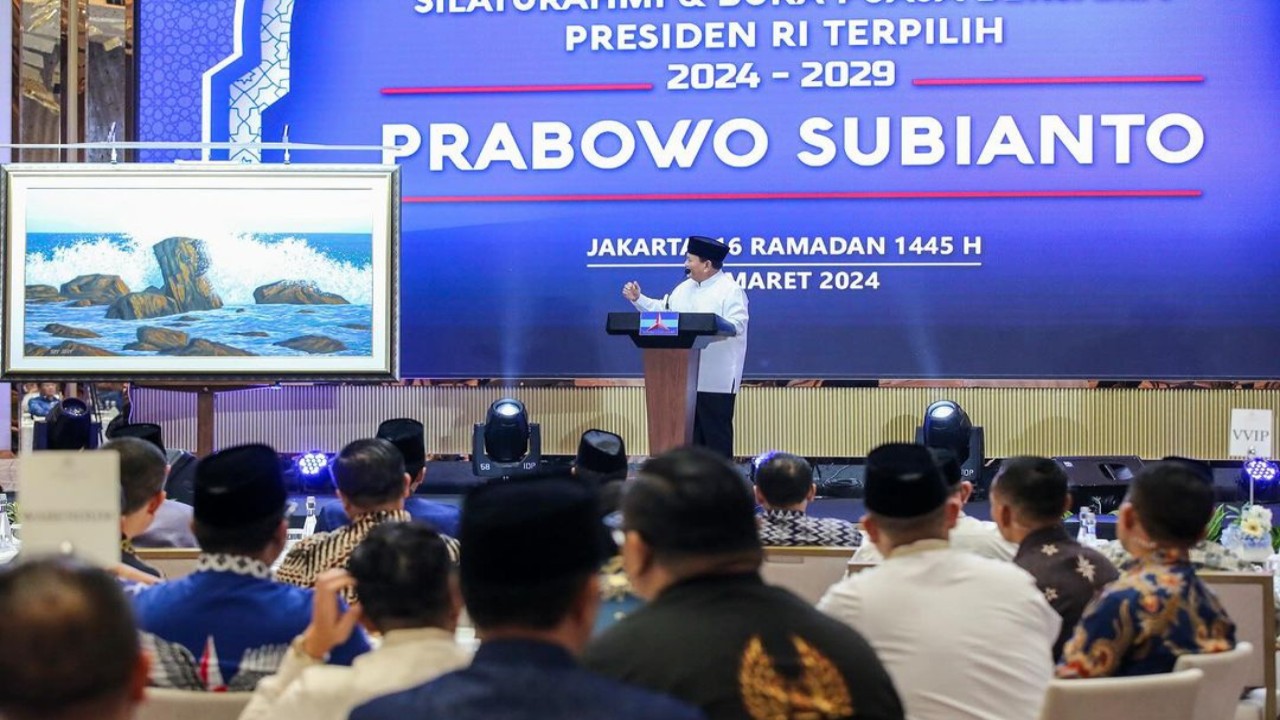 Prabowo Subianto. (Sumber: Instagram/agusyudhoyono)