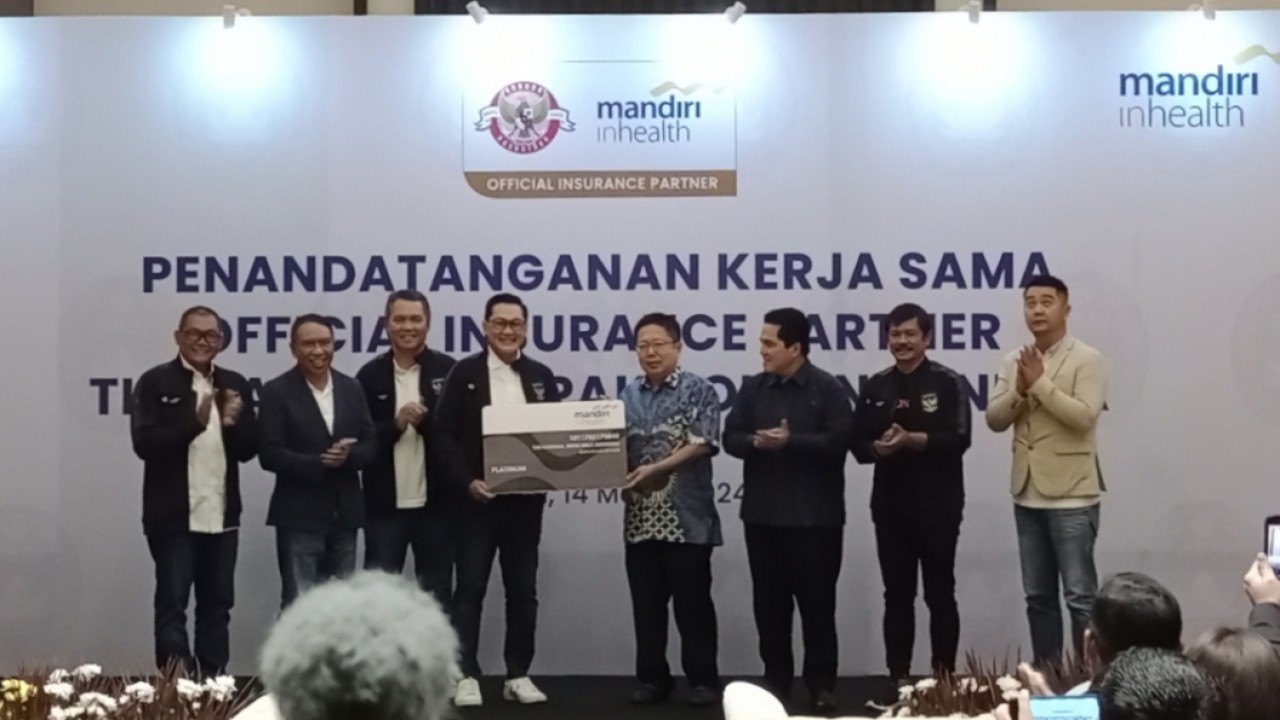 PSSI bersama Mandiri InHealth memberikan program kesehatan bagi pemain Timnas Indonesia