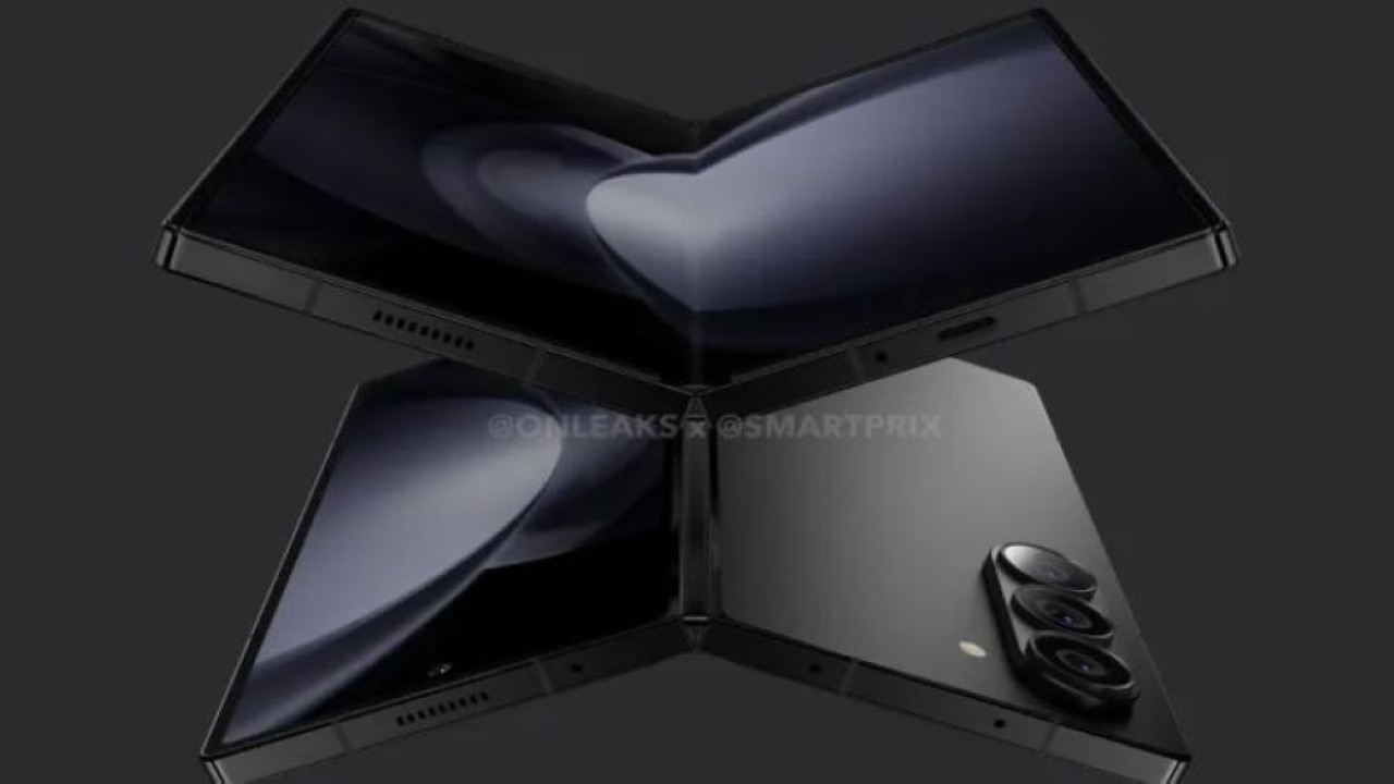 Render Samsung Galaxy Z Lipat 6. (Foto: Istimewa/Gizmochina)