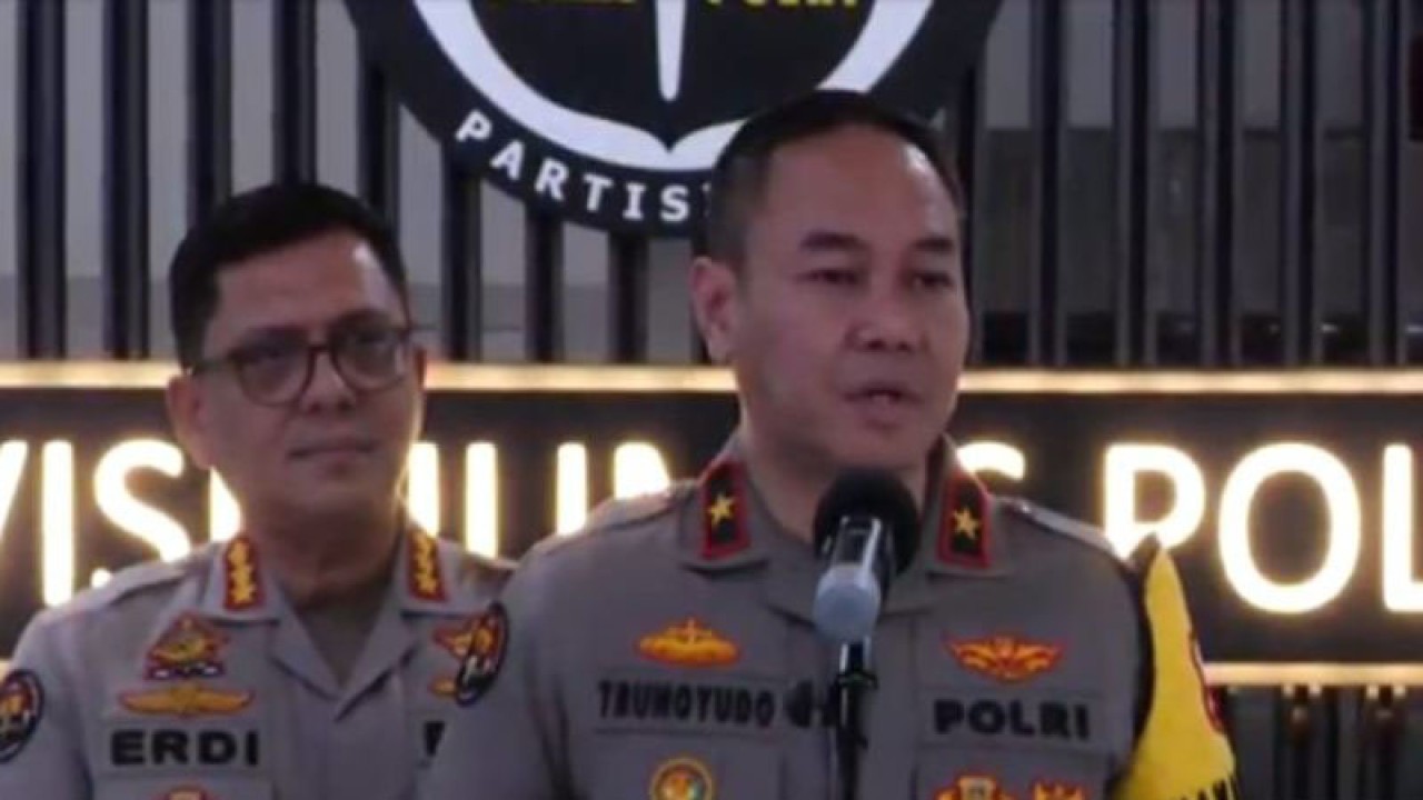 Humas Polri Brigjen Pol. Trunoyudo Wisnu Andiko. (Foto: ANTARA/Laily Rahmawaty)