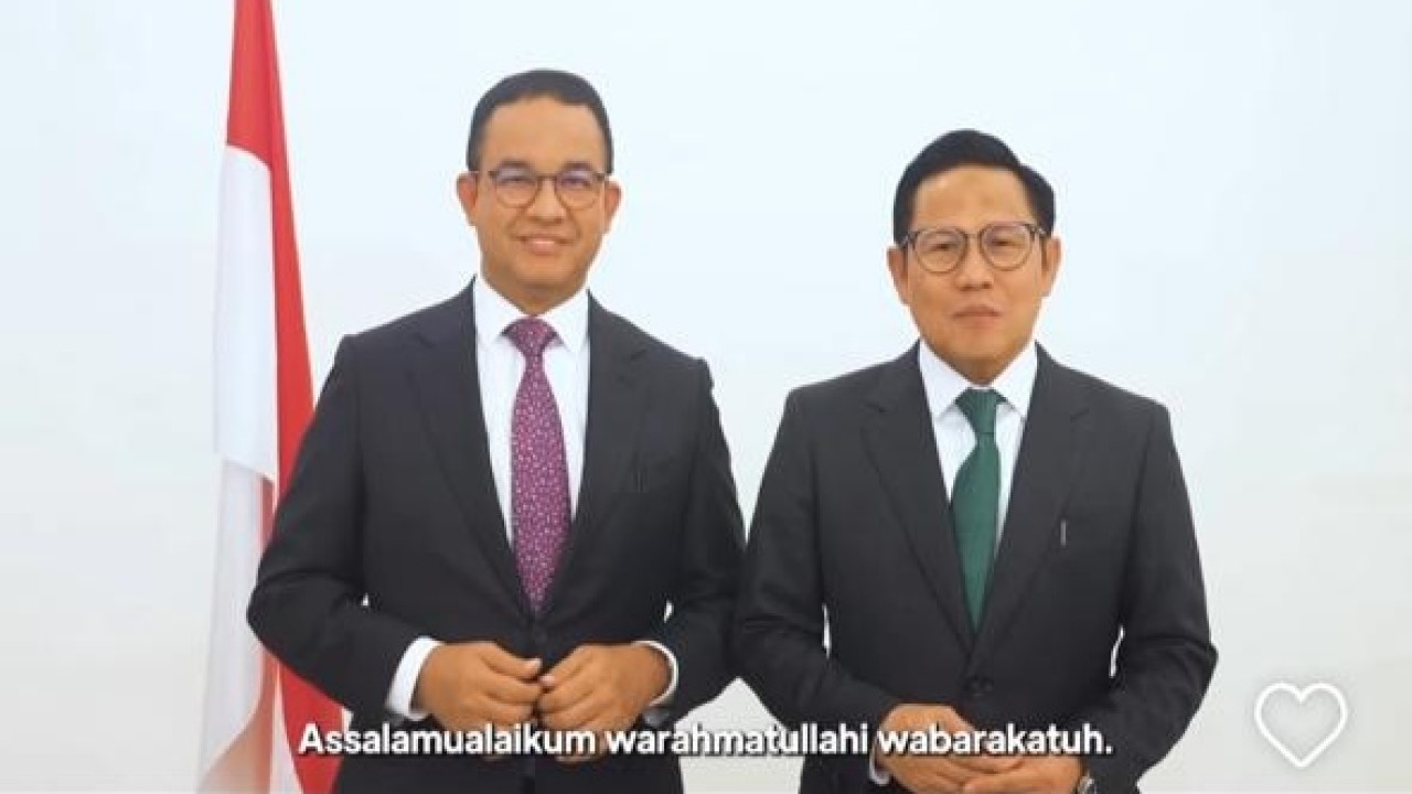 Anies Baswedan-Muhaimin Iskandar atau Cak Imin. (Instagram)