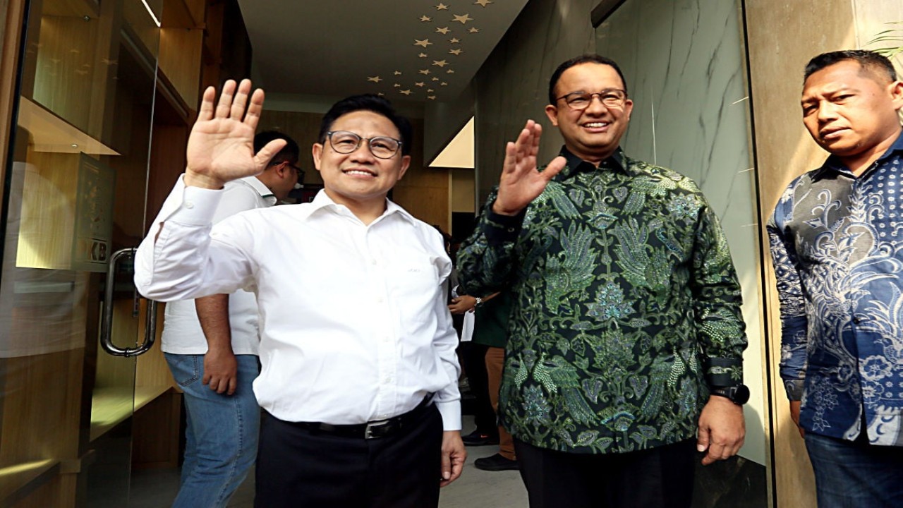Anies Baswedan dan Muhaimin Iskandar/ist