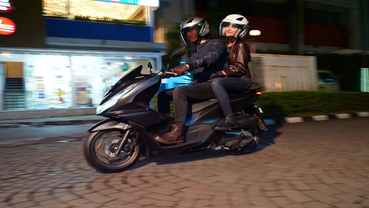 Ilustrasi berkendara/Wahana Honda