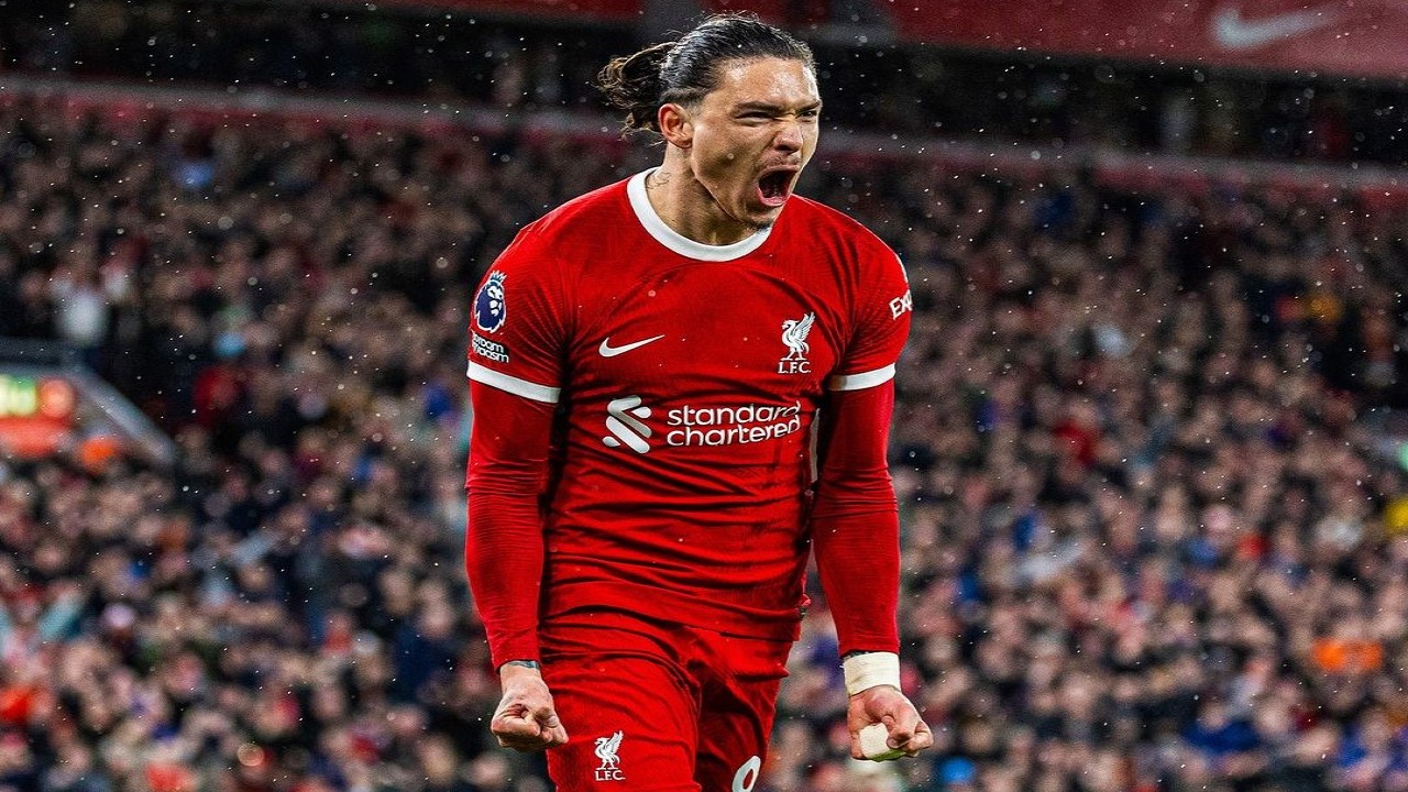 Pemain Liverpool, Darwin Nunez - foto: Instagram @liverpoolfc