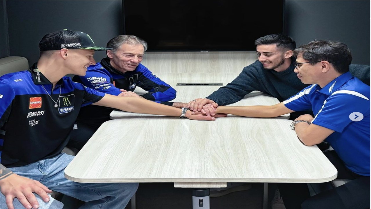 Fabio Quartararo memperpanjang kontrak dengan Yamaha. (Instagram)