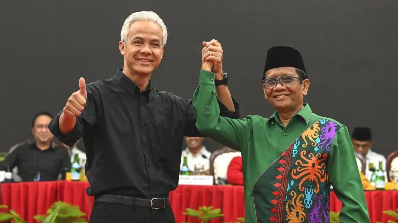 Ganjar-Mahfud. (Antara)