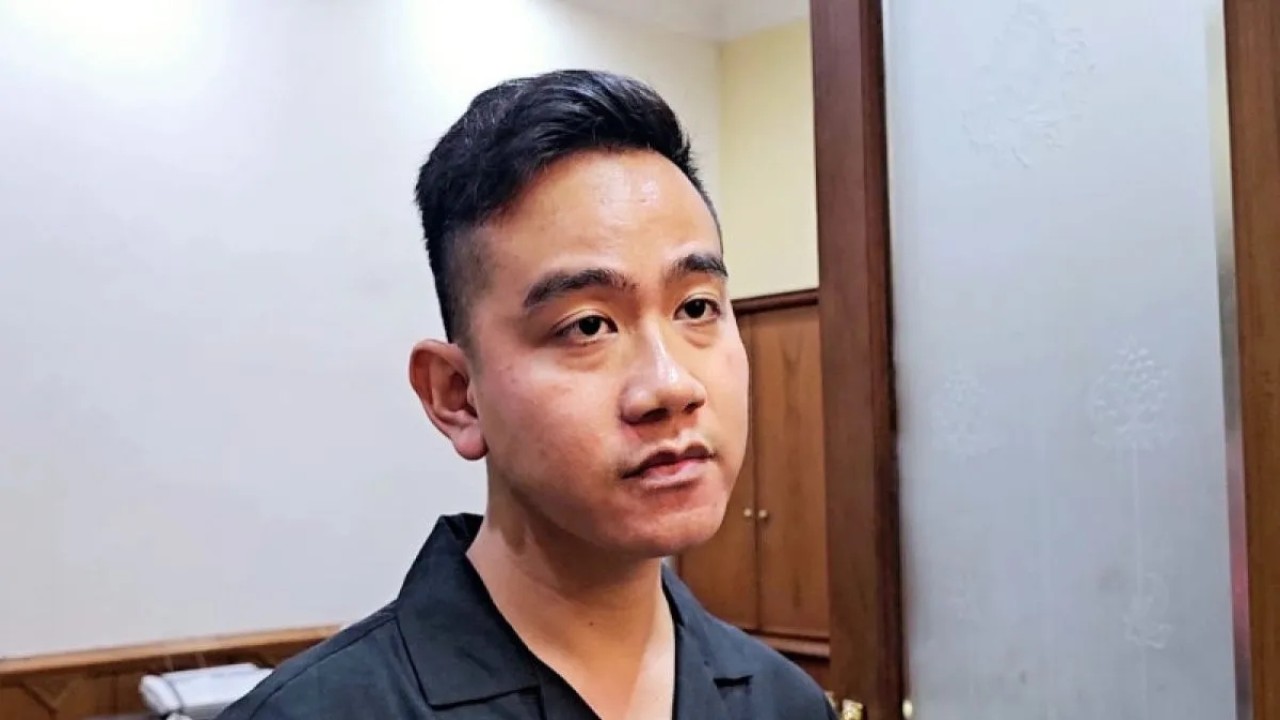 Wali Kota Solo yang juga wakil presiden terpilih, Gibran Rakabuming Raka. (Antara)