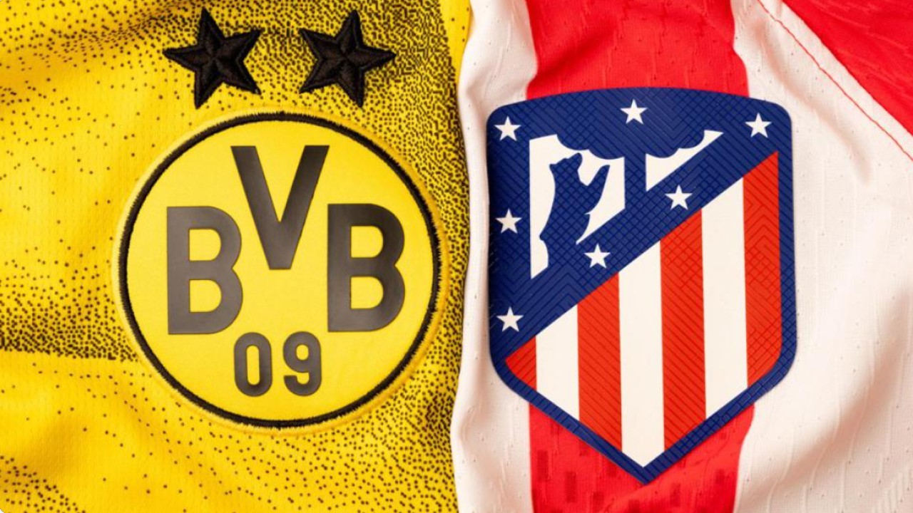 Ilustrasi Dortmund vs Atletico (UEFA)