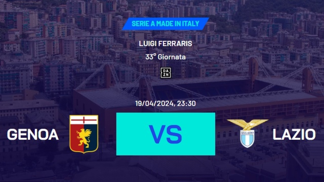 Genoa vs Lazio (Serie A)
