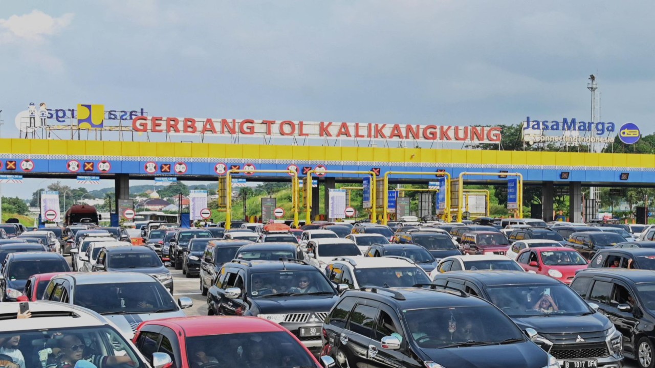 Jalan Tol Saat Mudik Lebaran/Kemenhub