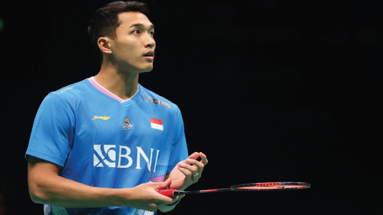 Jonatan Christie melaju ke final Kejuaraan Bulu Tangkis Asia (BAC) 2024. (Source Bandminton Indonesia)