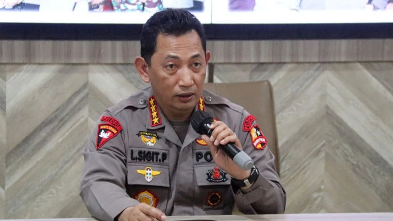 Kapolri Jenderal Listyo Sigit Prabowo. (Antara)